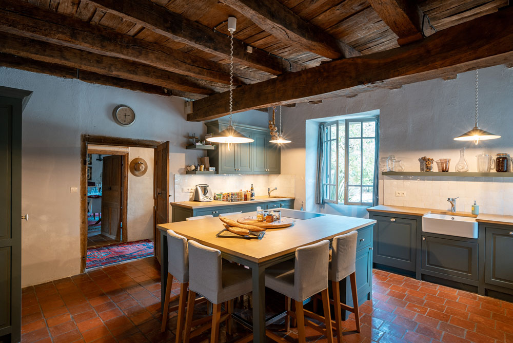 Kitchen through to hallway